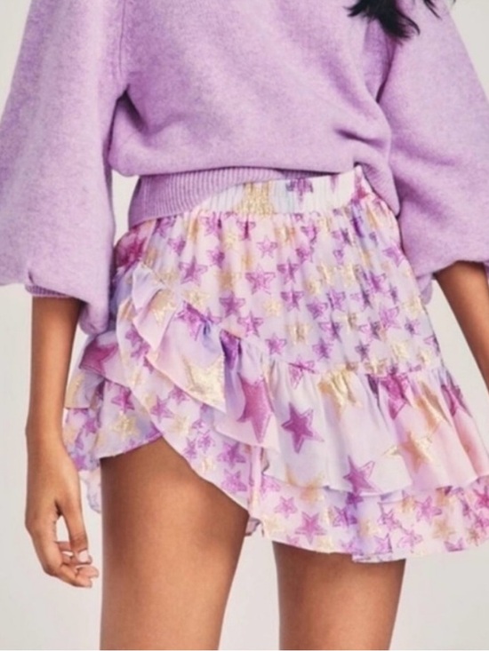 LoveShackFancy Dresses & Skirts - LoveShackFancy Seniya Skirt in Sweet Ocean Blue SZ P NWT